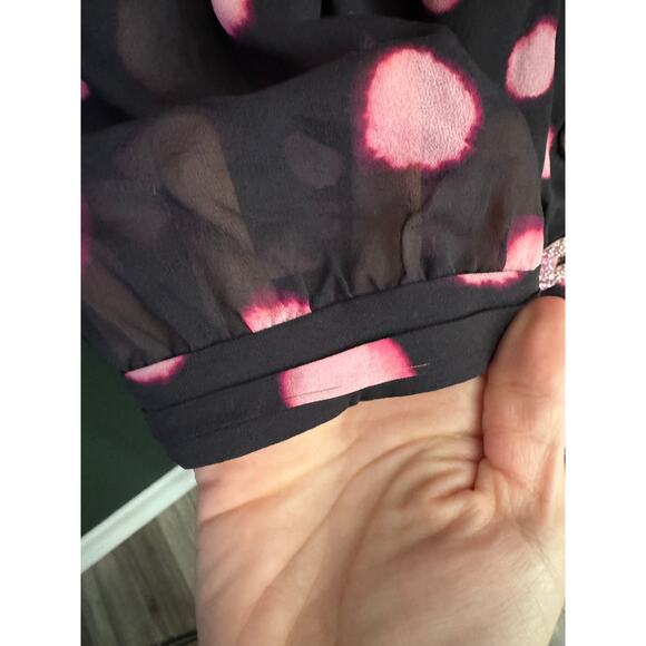 SALONI Jamie Heart Embellished Midi dress size US 4 - Picture 4 of 6